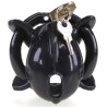 CockLock Cage de chasteté Nub Soft 6 x 2cm Noire